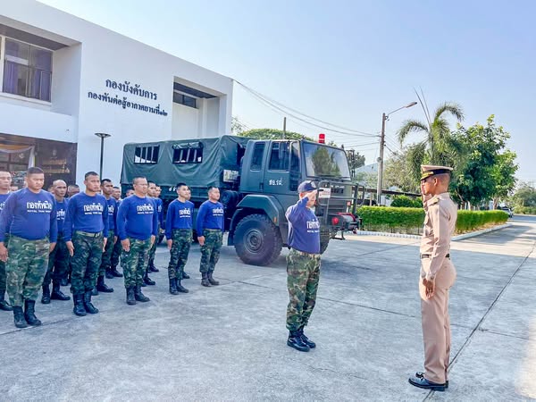 สั่งการให้เตรียมกำลังพลสนับสนุนชุดค้นหาและกู้ภัยในเขตเมือง (USAR TEAM)